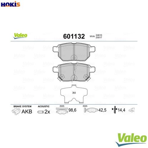 Brake pad set disc - brake,
