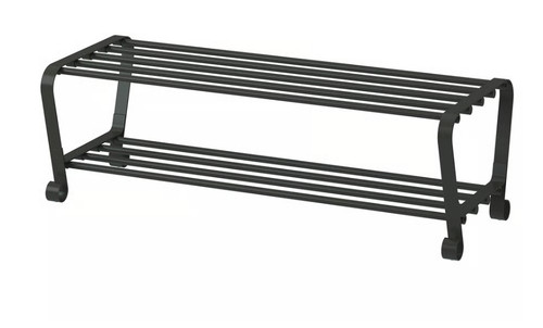 Ikea portis shoe rack black - portis,