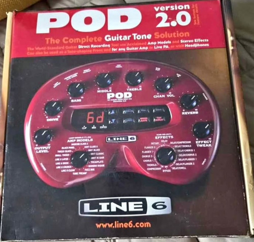 Line pod guitar amp - 6, 2.0