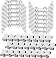 Greenhouse Stainless Steel Glazing Glass Clips W + Z or Mixed Glass Fixing Clip