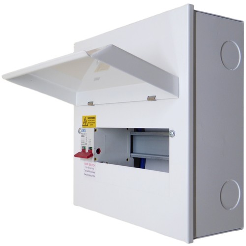 Metal consumer unit - metal,