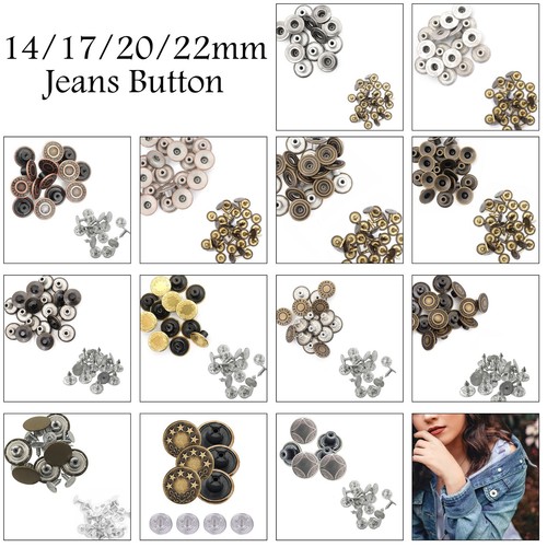 Diy jeans buttons hammer - jeans, on