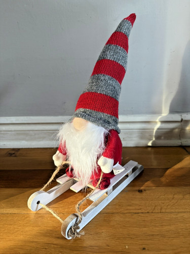 Gonk wooden sledge sleigh - gonk,