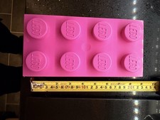 LEGO Storage Brick 8 Stud Pink