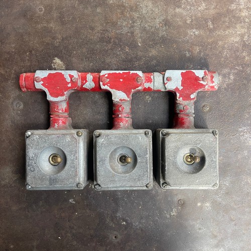 Triple vintage industrial