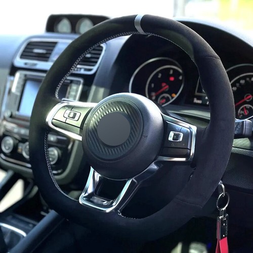 Alcantara steering wheel cover - alcantara,
