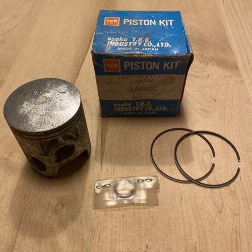 Yamaha rd125lc piston kit 2nd - rd125lc,