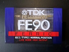 TDK FE90 Blank Audio Cassette