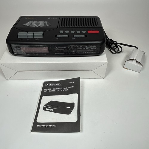 Fidelity fd1214 clock radio - fd1214,