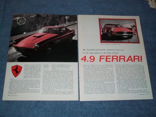 1959 ferrari superamerica - 1959, 4.9