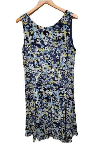 Monsoon summer dress blue - monsoon, 16.