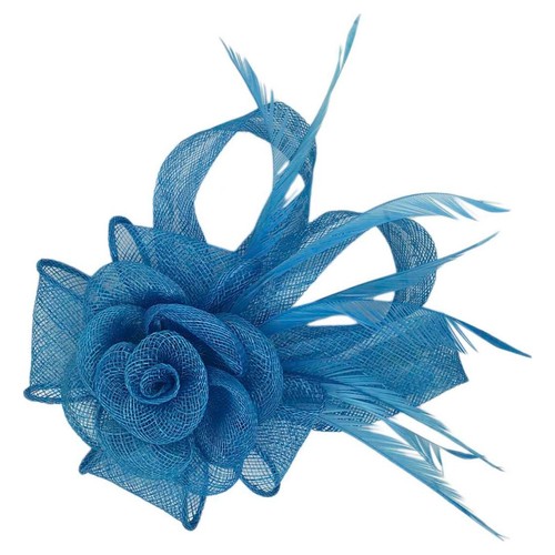 Women sinamay loops flower - sinamay,