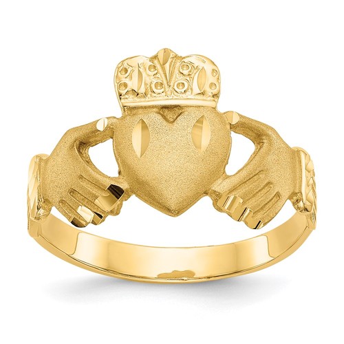 10k yellow gold - gold, polished