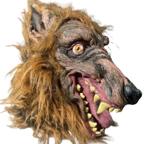 Werewolf costume mask wolf man - costume,