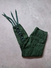 Diesel green Cotton plus fours tie detail jeans trousers Size 10