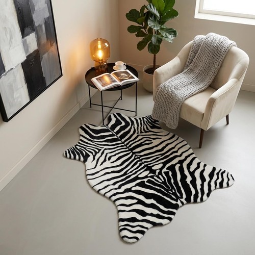 Zebra rug for - for, living