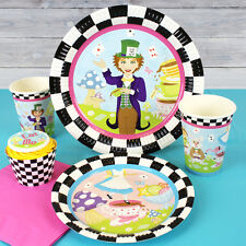 Wacky Wonderland / Alice in Wonderland Party Plates Cups Decorations ALL