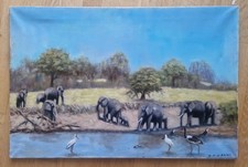 Large oiginal Oil painting on