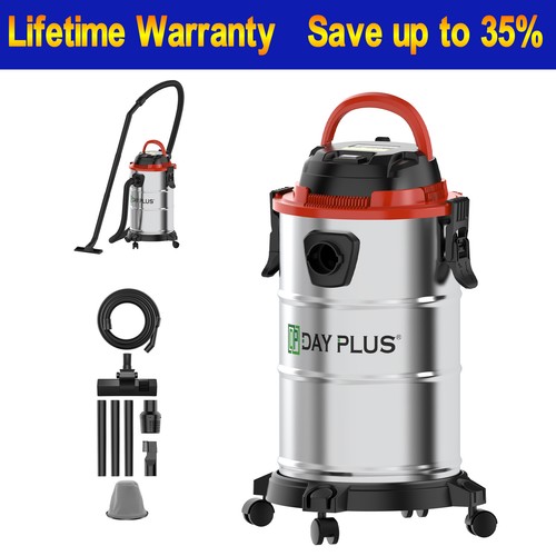 Wet dry vac powerful - wet, 3000w