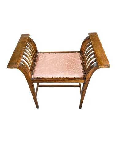 Antique piano stool for - piano,