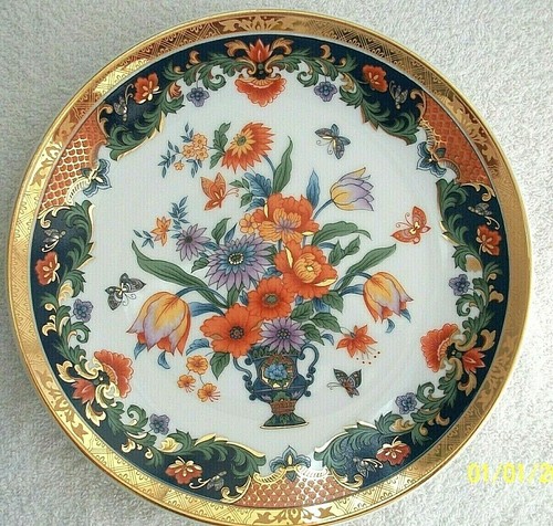 Japanese plate tulips vase - plate.,
