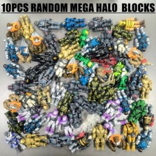 Random 10PCS Halo Mega Bloks Party Building Toys Action Figure - Some Repeat