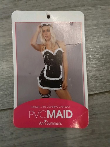 Bnwt ann summers black - summers, pvc