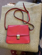 Red Leather Satchel Style