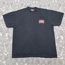 Vintage Marlboro T-Shirt Snake Pass Size XL Pocket Tee 90s Graphic Print 