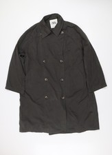 Zara Men's Black Trench Coat