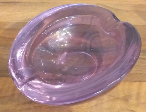 Vintage lilac purple murano - lilac,