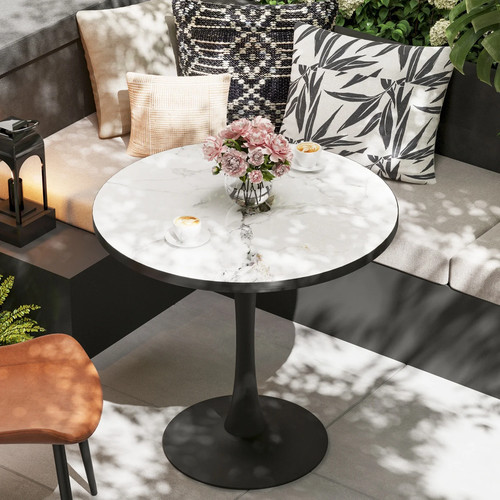 80cm round dining table stone - 80cm,