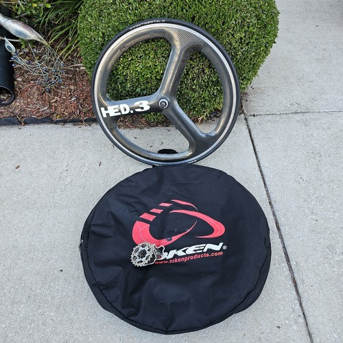Heb tri spoke carbon rear - heb,