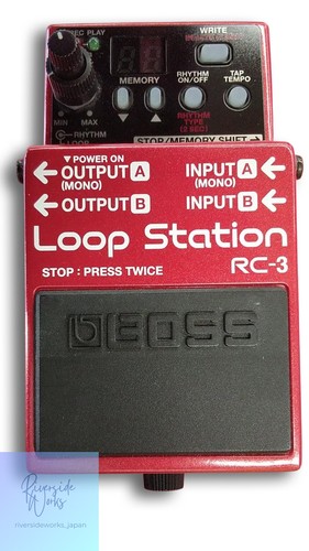 Boss loop station guitar - rc-3,