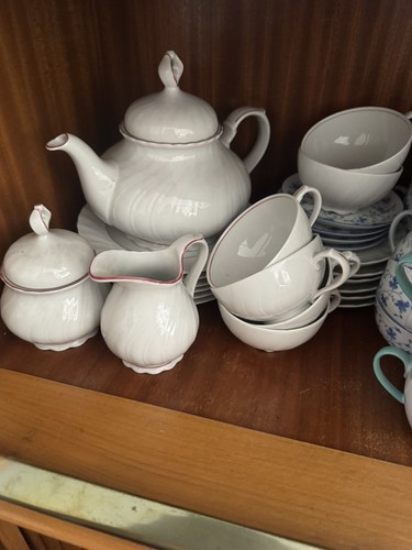 Vintage retro 1970s tea set - retro,