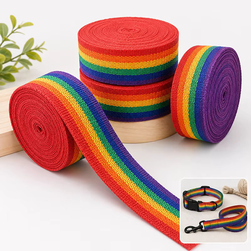 20m rainbow nylon - 10/20m, webbing