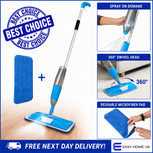 360 blue spray mop - 360°,