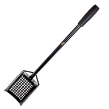 Extended Mild Steel Sand Scoop - Black Ada