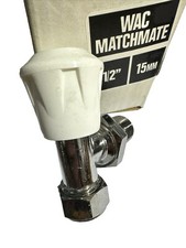 Myson MATCHMATE Chrome Radiator Valve  - 15mm Wheel Head Version