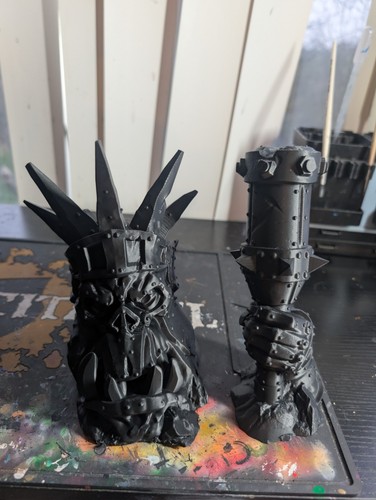 Ork scatter terrain - ork, for