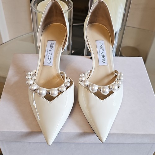 Jimmy choo aurelie white - 65,