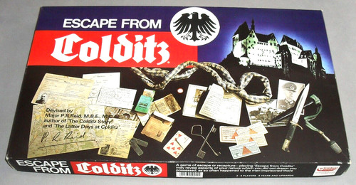 Escape from colditz board game - from,