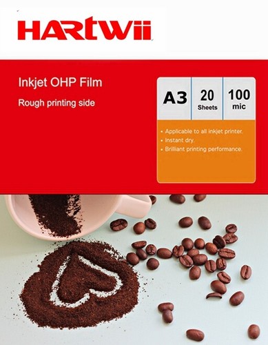 Inkjet ohp film overhead - a3,