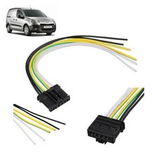 2 X Peugeot Partner 2008 To 22 Rear Tail Light Lamp Bulb Holder Wiring Harness