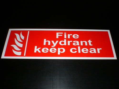 Fire hydrant keep - fire, clear