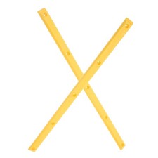  2 Pcs Grind Rails for Skateboards Anti-collision Rib Bone Plastic