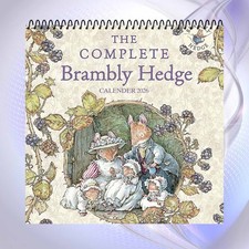 The Complete Brambly Hedge 2026 Calendar, Cottagecore Mouse Family Wall Art Gift