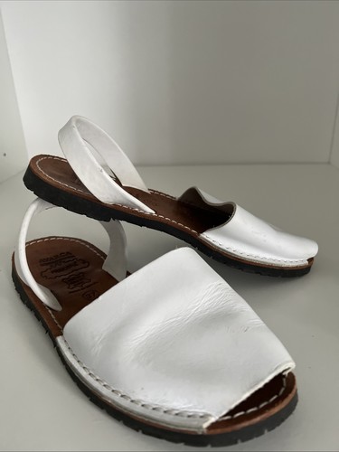 Women white avarca - white,