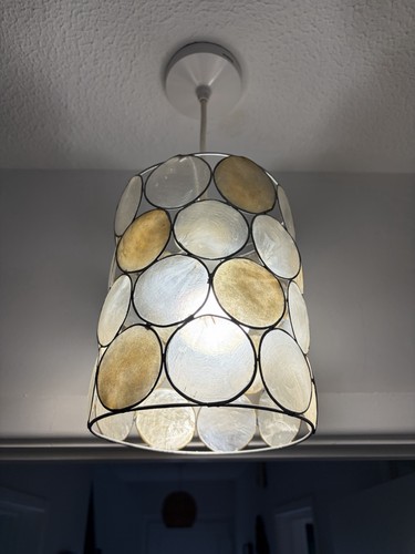 Vintage capiz shell ceiling - capiz,