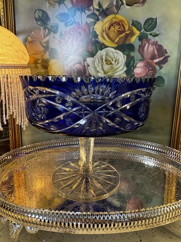 Vintage bohemian czech cobalt - vintage,